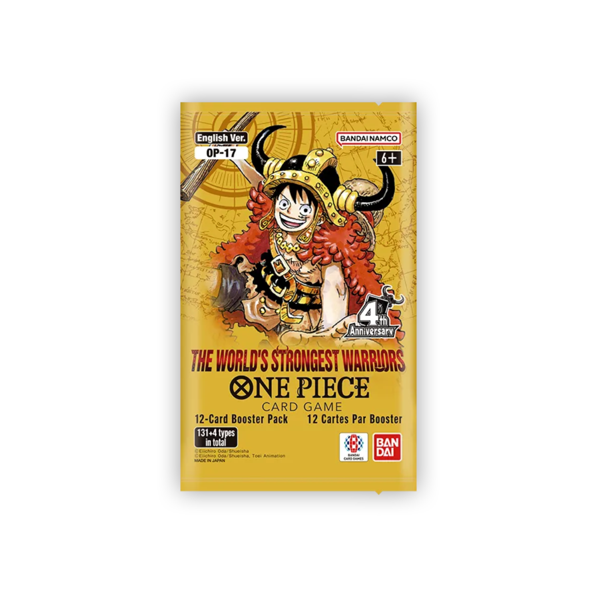 (PREVENTA) One Piece TCG - The World's Strongest Warriors [OP-17] - Booster Display - Inglés (LIMITADO A 2 - LEER DESCRIPCIÓN)
