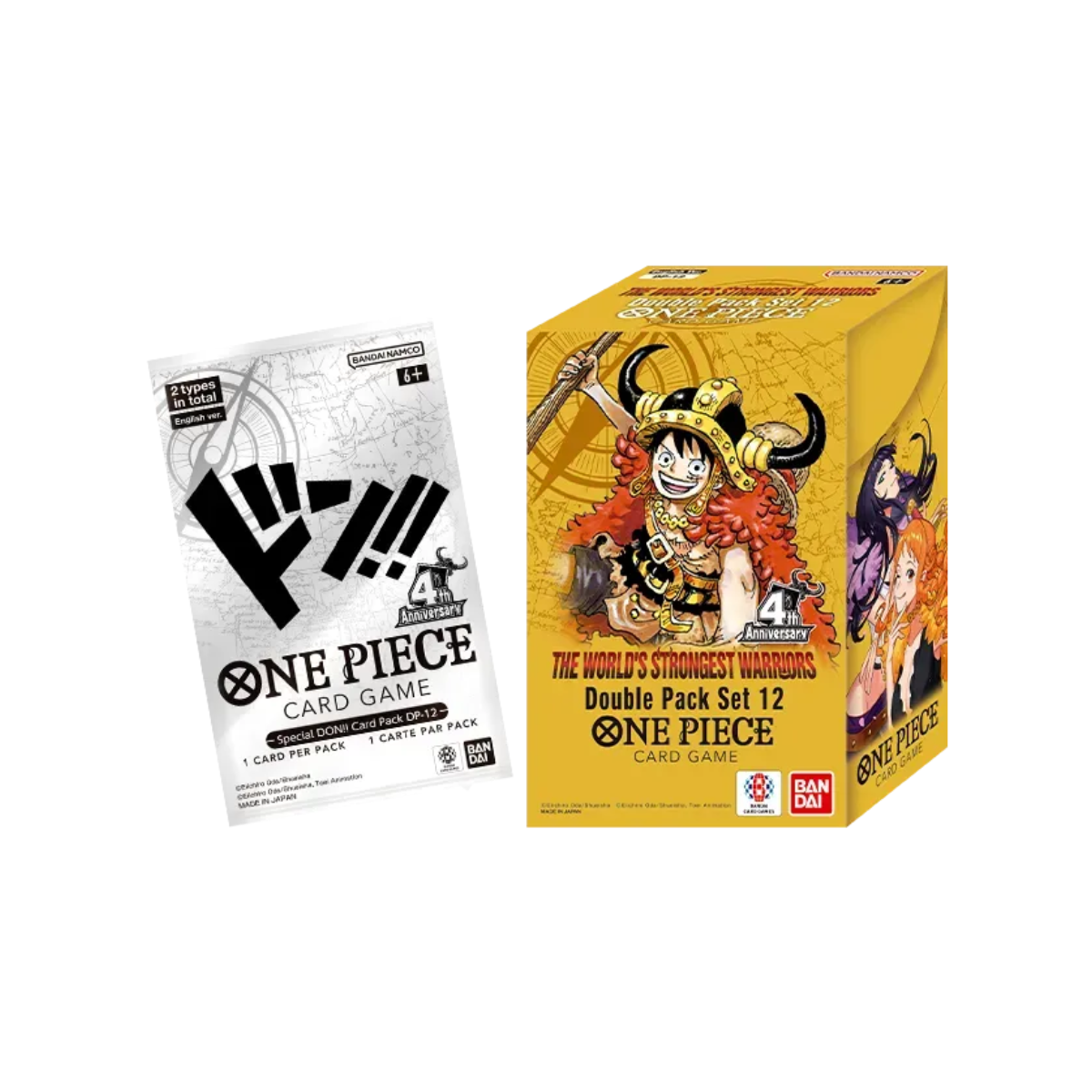 (PREVENTA) One Piece TCG - The World's Strongest Warriors [OP-17] - Double Pack [DP-12] - Booster Display - Inglés (LIMITADO A 4 - LEER DESCRIPCIÓN)