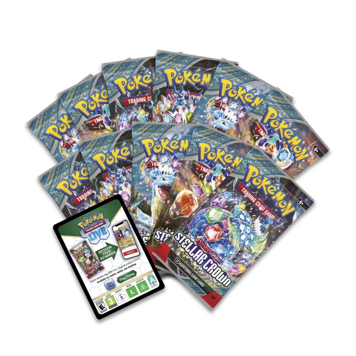 (PREVENTA) Stellar Crown - Pokemon Center - Elite Trainer Box (APARTADO LEER DESCRIPCION)