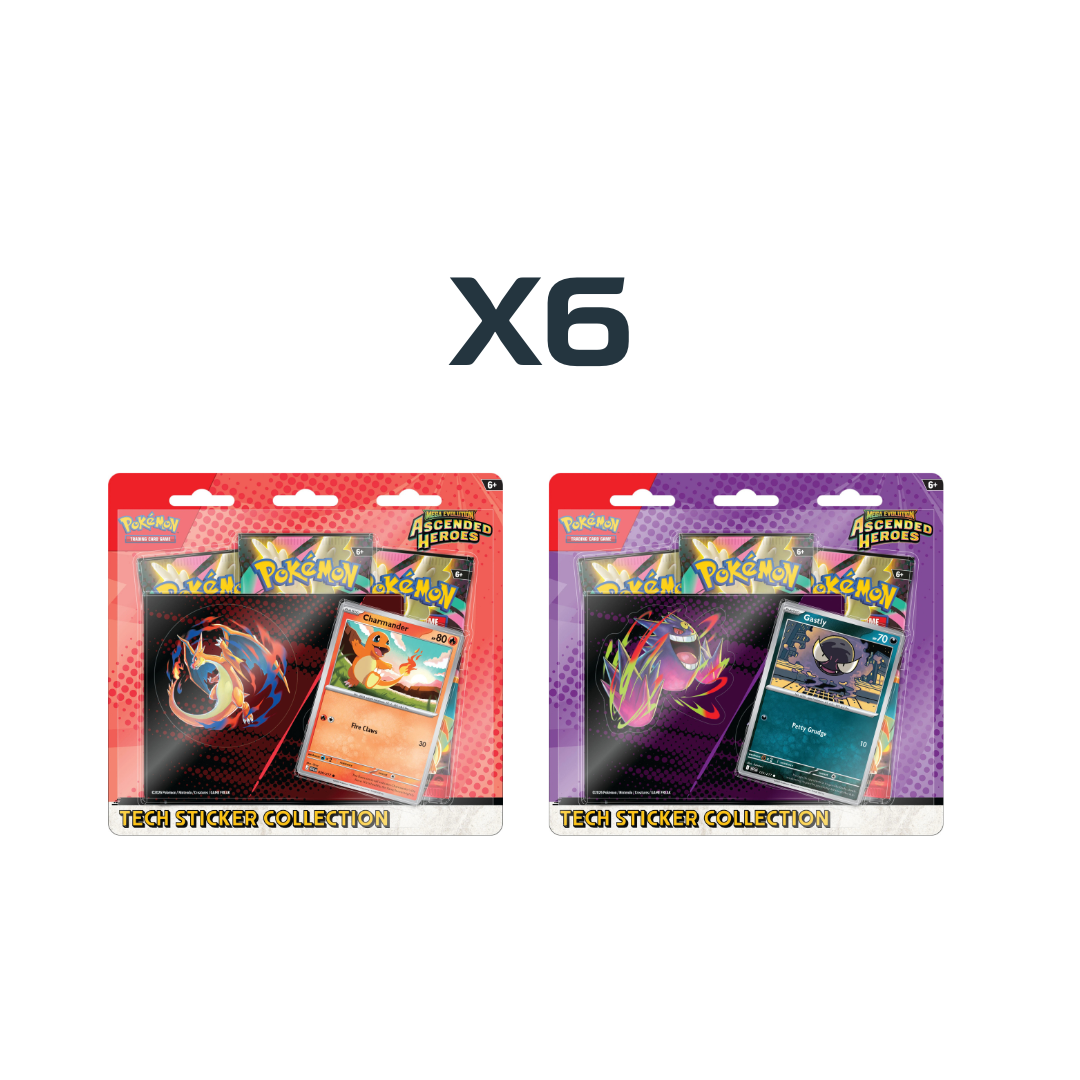 Combo - Ascended Heroes - Tech Sticker Par X6