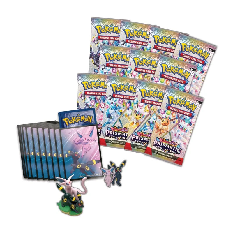 (VENTA ANTICIPADA) Pokémon TCG: Premium Figure Collection - Prismatic Evolution Inglés (PAGO COMPLETO - LEER DESCRIPCION)
