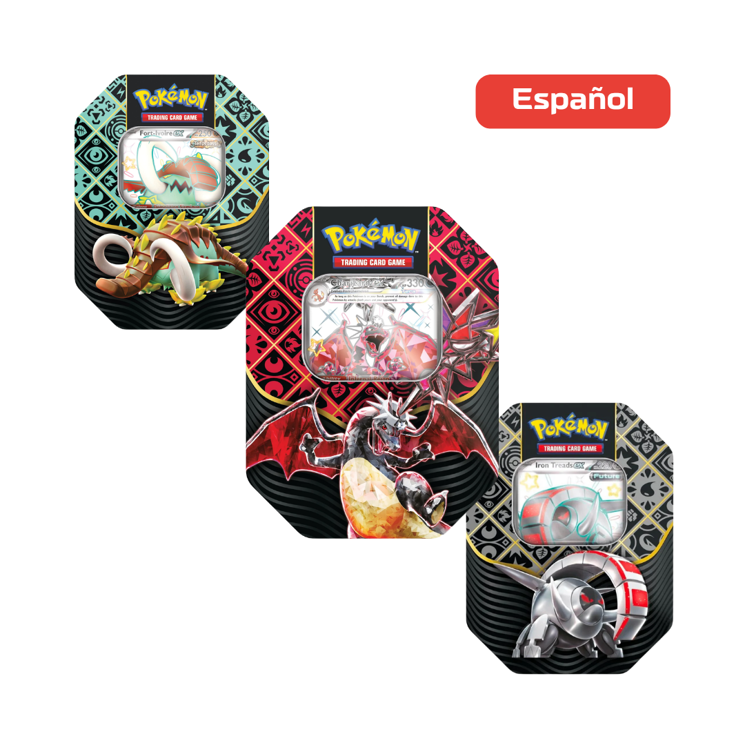 COMBO Paldean Fate x3 Tin (ESPAÑOL)