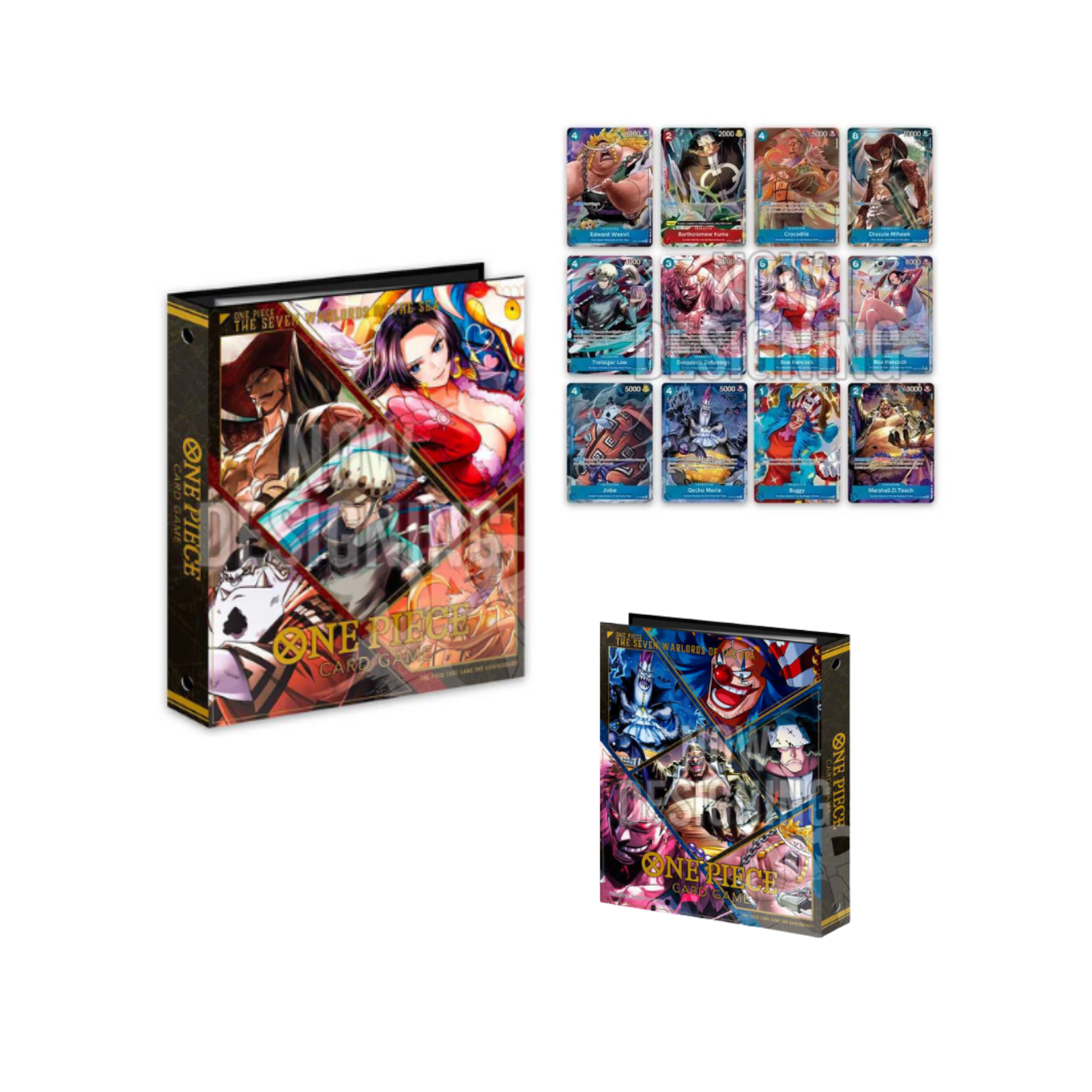 (VENTA ANTICIPADA) One Piece TCG: Seven Warlords of the Sea - Binder (LEER DESCRIPCION)