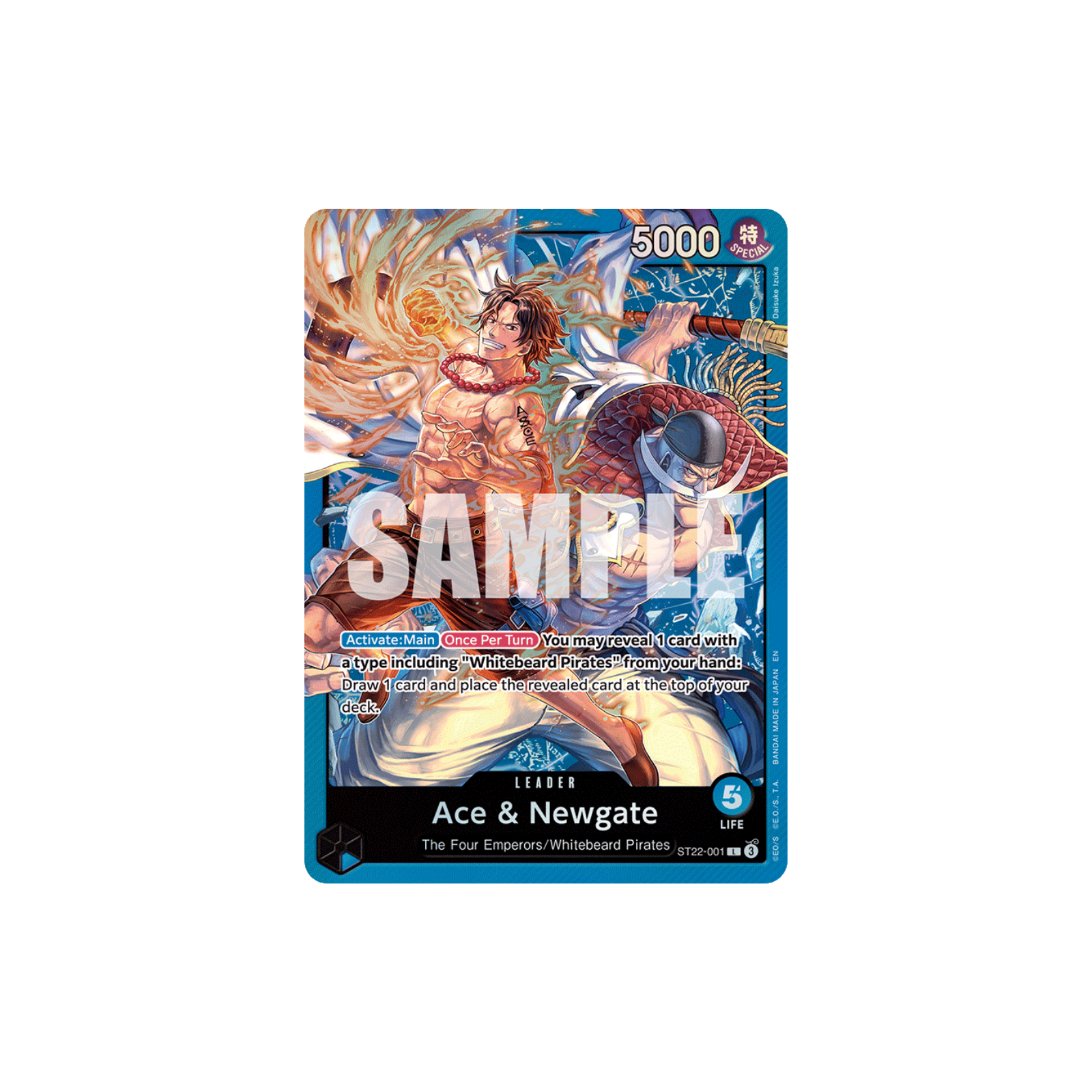 One Piece TCG: Starter Deck - Ace & Newgate [ST-22] - Inglés