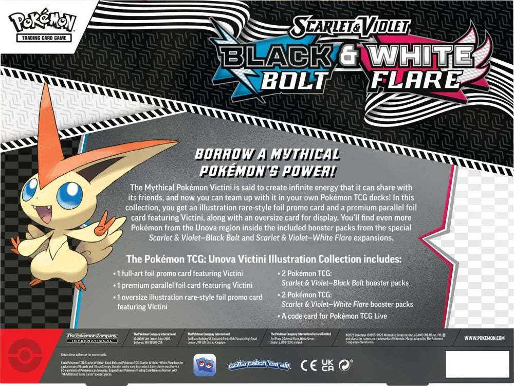 Pokémon TCG: Unova - Illustration Collection Victini - Ingles