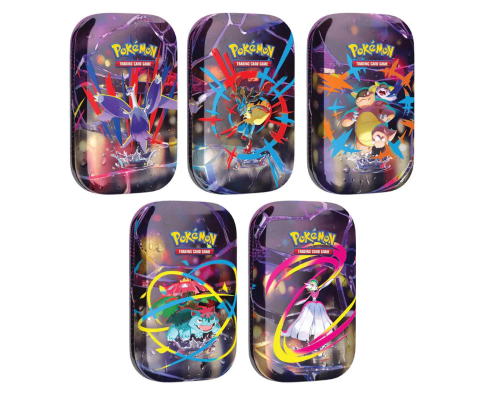 (VENTA ANTICIPADA) Pokémon TCG: Mega Heroes (Mega Evolution) - Mini Tin Display Ingles (PAGO COMPLETO - LEER DESCRIPCION)