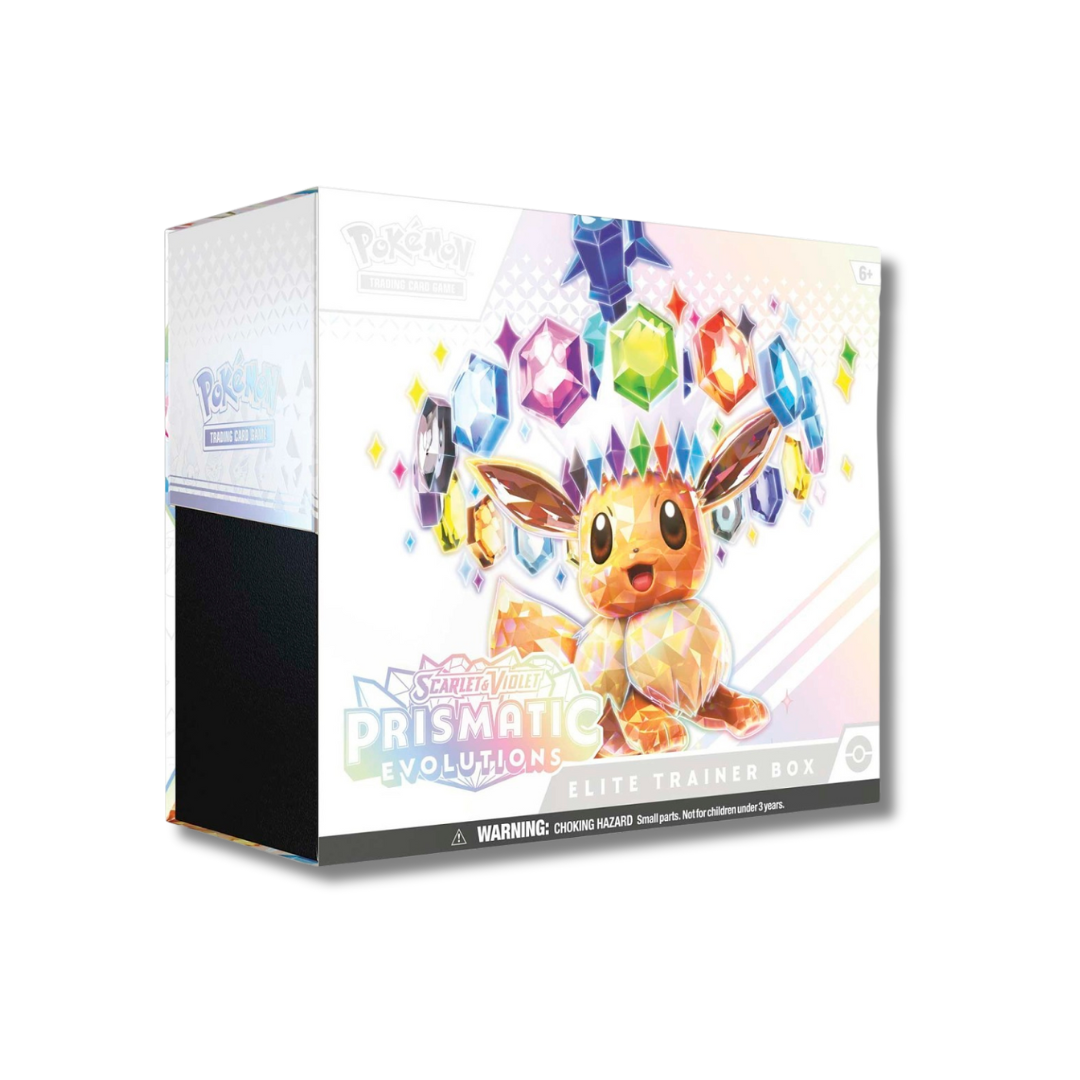 (PREVENTA) ETB Prismatic Evolutions ESPAÑOL (APARTADO LEER DESCRIPCION)