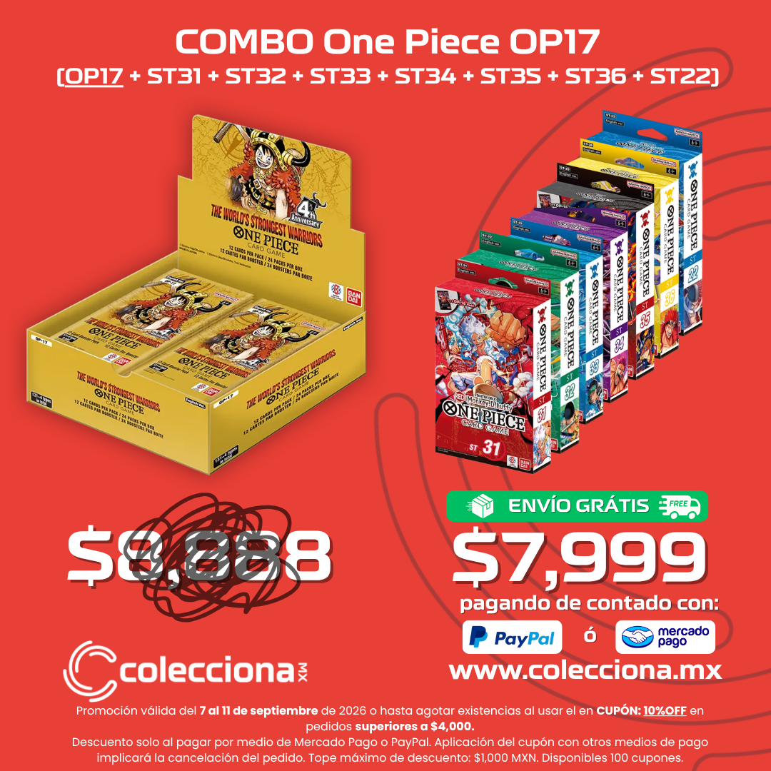 COMBO: One Piece TCG - OP17 + ST31 + ST32 + ST33 + ST34 + ST35 + ST36 + ST22