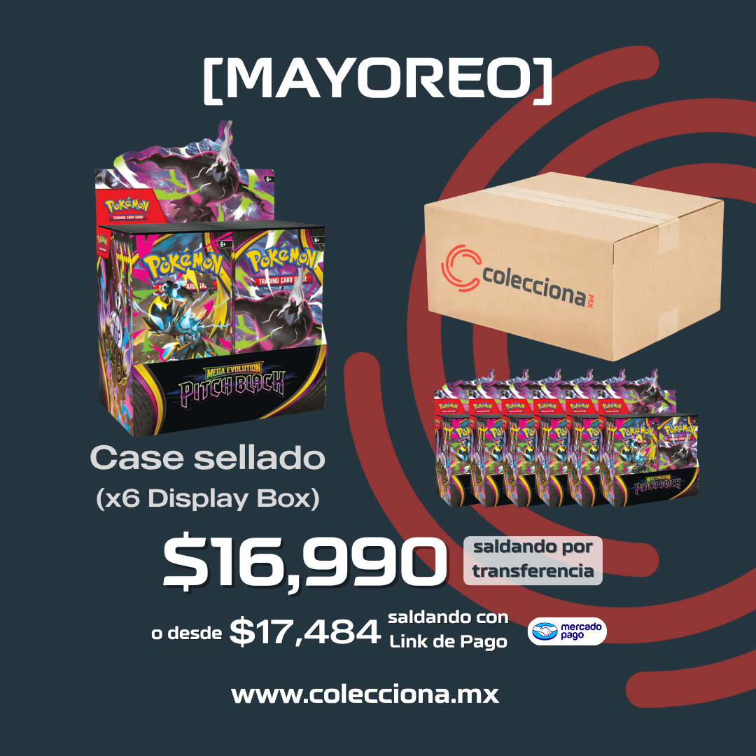 (MAYOREO) Pokémon TCG - Pitch Black - x6 Booster Display (IMPORTANTE LEER DESCRIPCION ANTES DE COMPRAR)