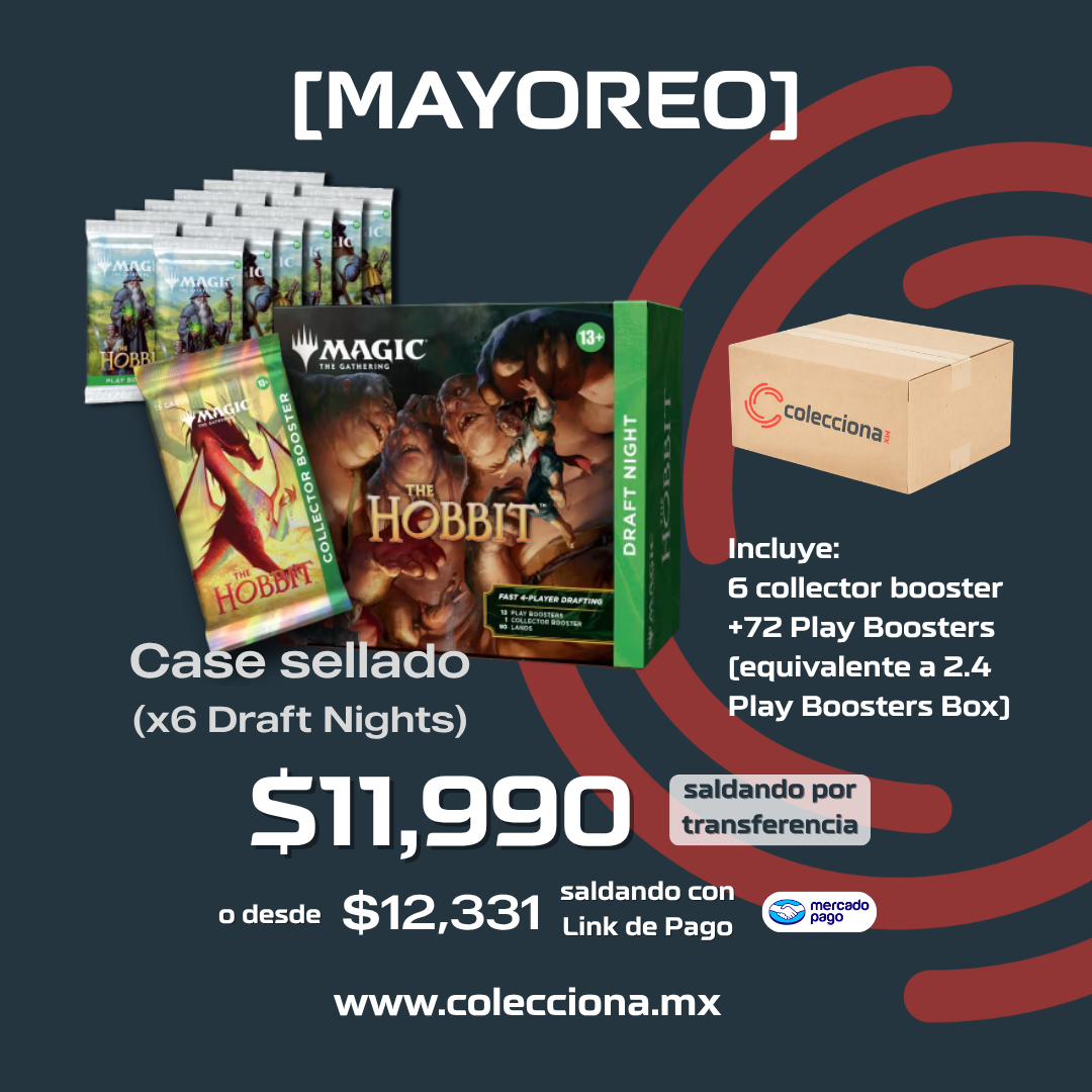 (MAYOREO) Magic The Gathering - The Hobbit - x6 Draft Night (IMPORTANTE LEER DESCRIPCION ANTES DE COMPRAR)
