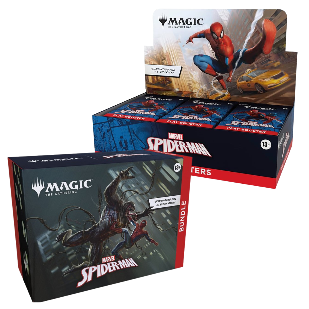 COMBO MTG Spiderman: Bundle + Play Booster Box