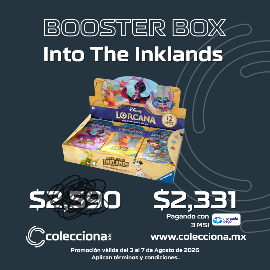 Lorcana Disney TCG - Into the Inklands - Booster Box - Inglés