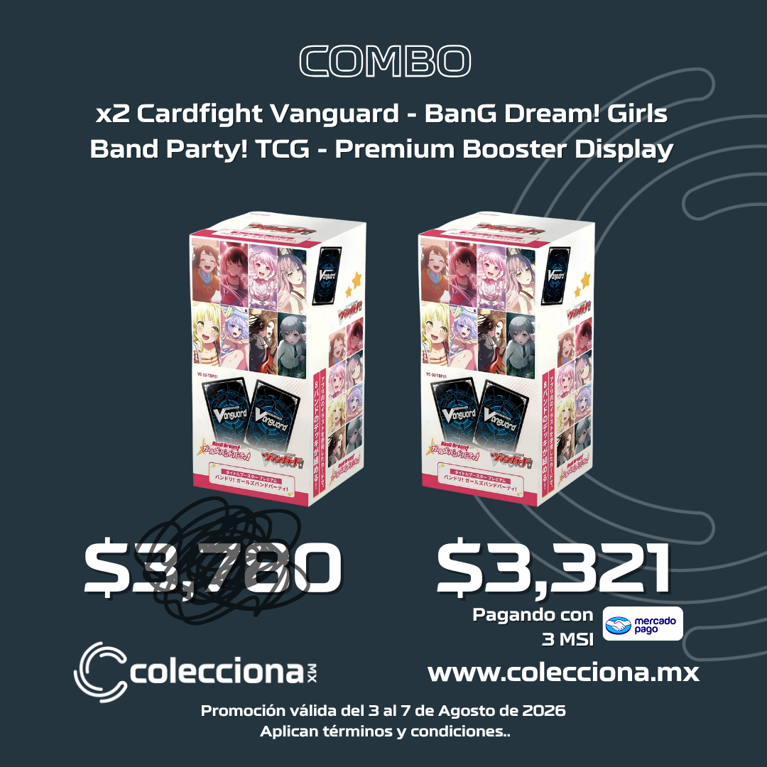 (PREVENTA) COMBO x2 Cardfight Vanguard - BanG Dream! Girls Band Party! TCG - Premium Booster Display - Inglés (LEER DESCRIPCIÓN)
