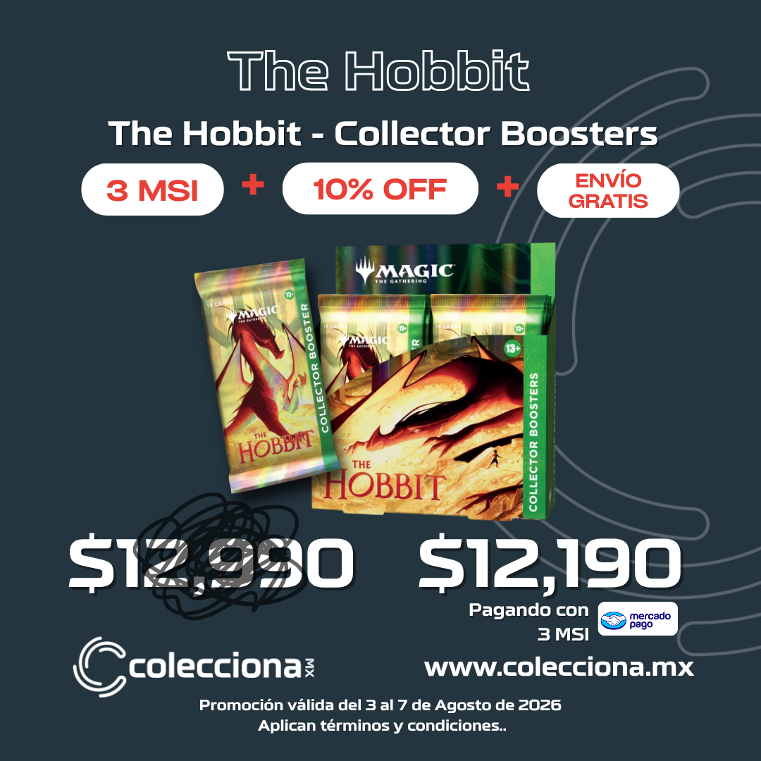 (PREVENTA) Magic The Gathering: The Hobbit - Collector Boosters - Inglés (LEER DESCRIPCIÓN - FASE 2)