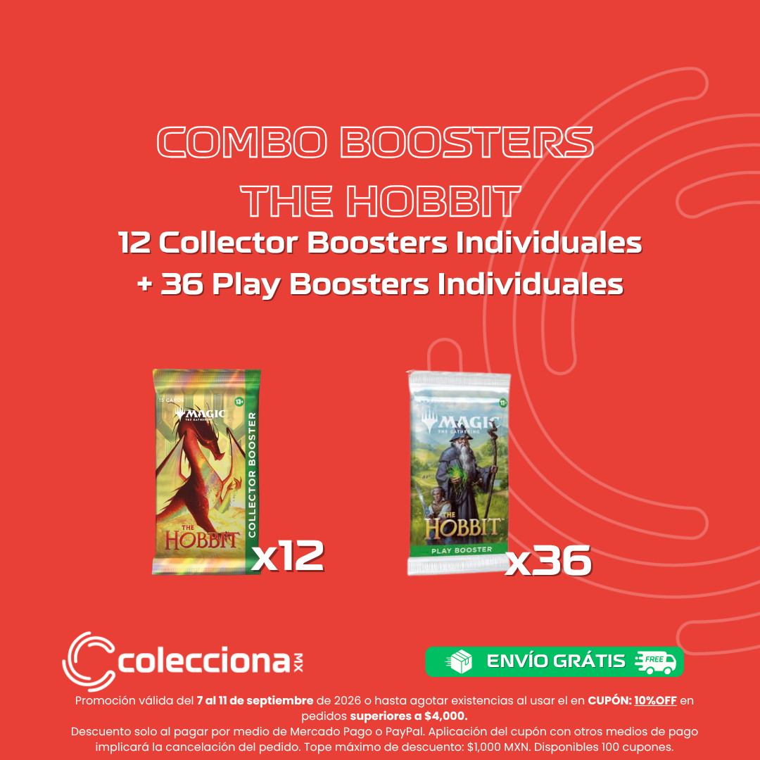 COMBO - Magic: The Gathering - The Hobbit - 12 Collector boosters individuales + 36 Play boosters individuales