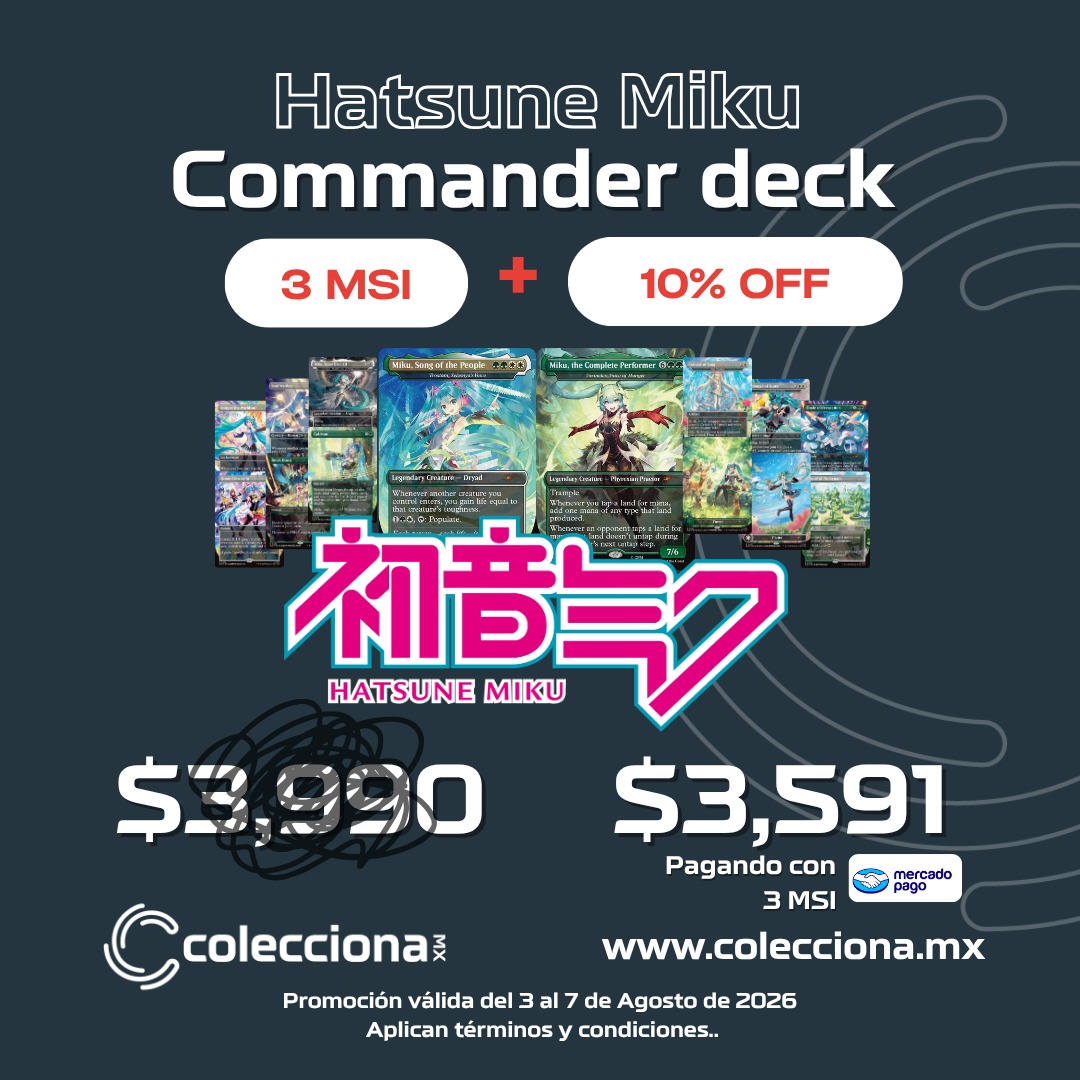 (PREVENTA) MTG Secret Lair - Hatsune Miku - Commander Deck - Inglés (LEER DESCRIPCIÓN)