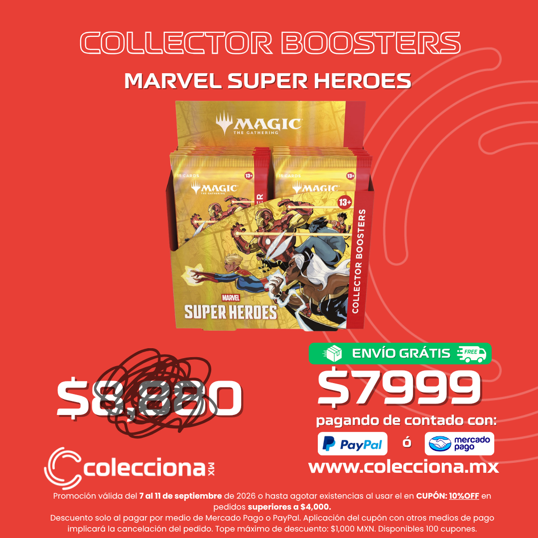 Magic The Gathering: Marvel Super Heroes - Collector Boosters - Inglés