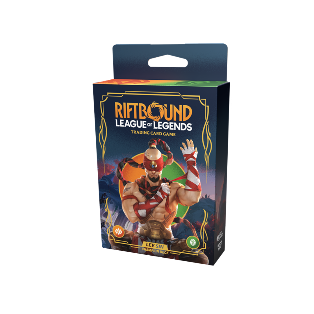 (PREVENTA) Riftbound: League of legendes - Deck Lee Sin - Ingles (APARTADO, LEER DESCRIPCION)