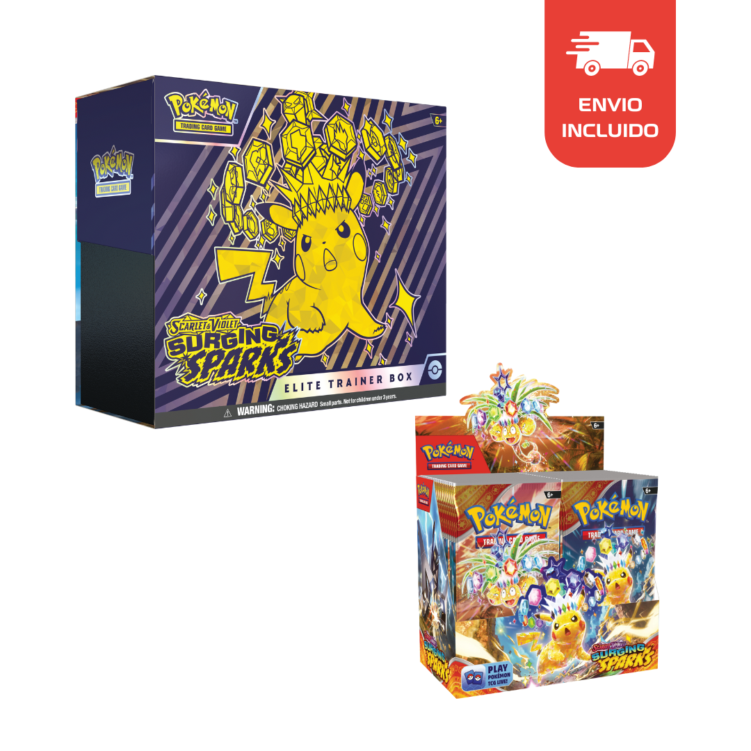 (PREVENTA) Surging Sparks - PokeDeal: 1 ETB + 1 BD (APARTADO LEER DESCRIPCION)