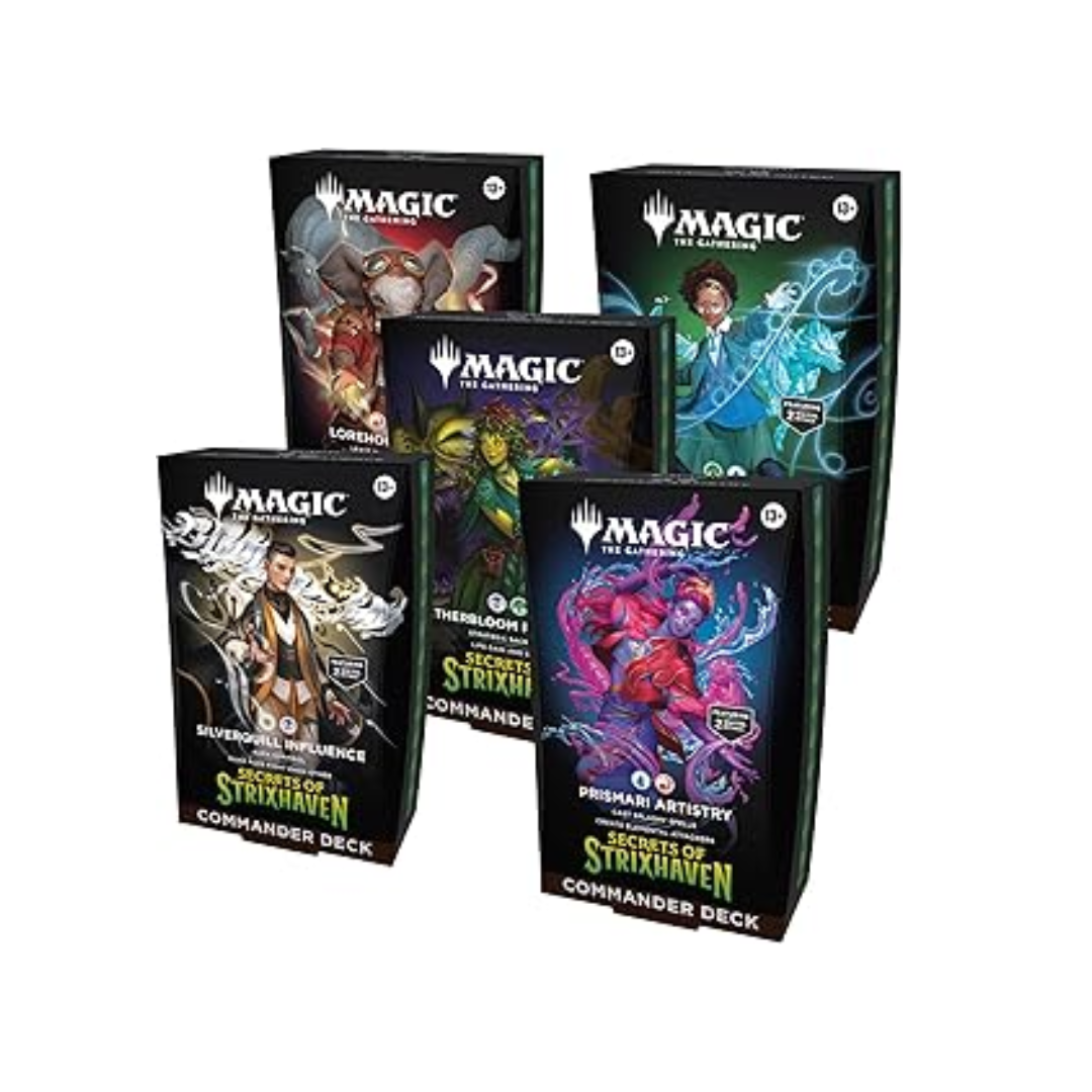 (PREVENTA) Magic The Gathering: Secrets of Strixhaven - Commander Deck Set - Inglés (APARTADO - LEER DESCRIPCION)