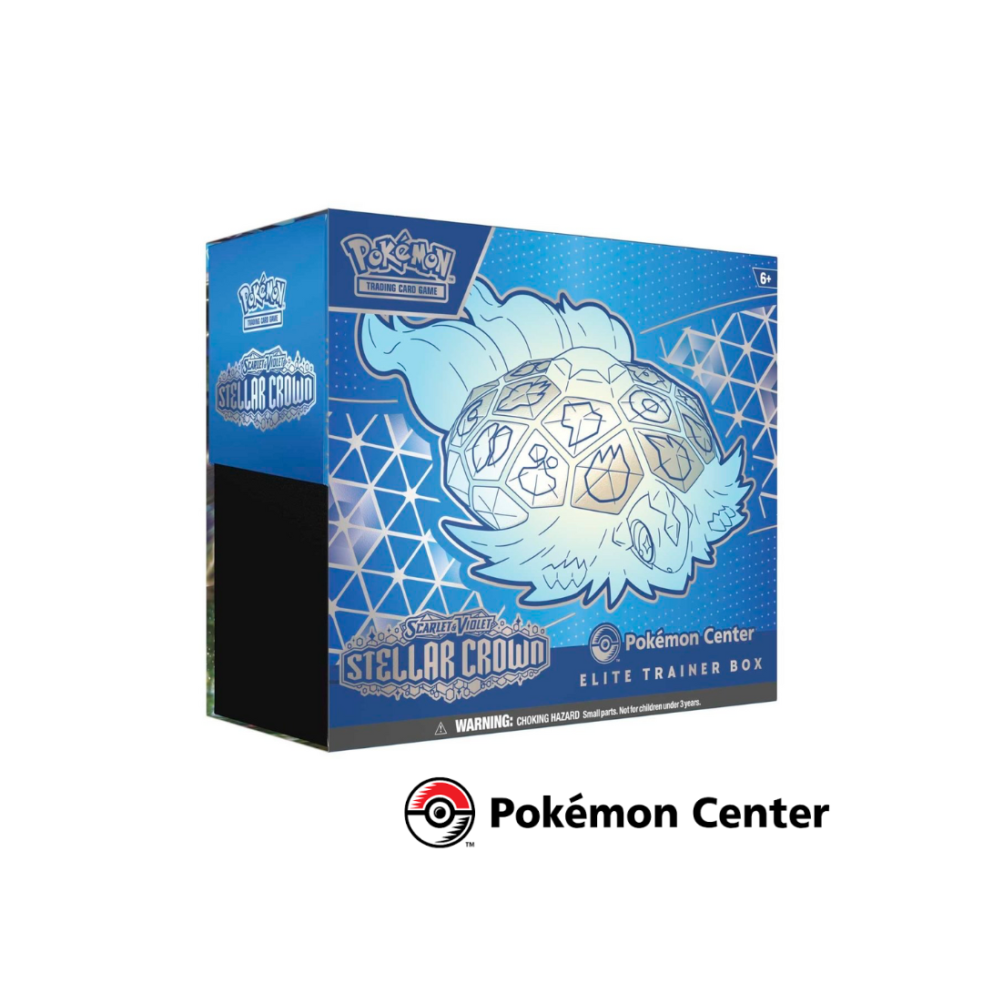 (PREVENTA) Stellar Crown - Pokemon Center - Elite Trainer Box (APARTADO LEER DESCRIPCION)