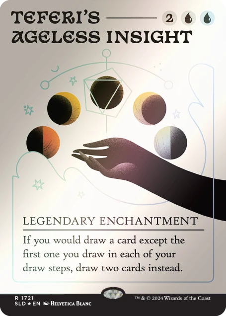 MTG Secret Lair Tome of the Astral Sorceress [Rainbow Foil]