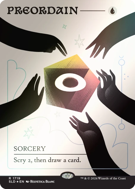 MTG Secret Lair Tome of the Astral Sorceress [Rainbow Foil]
