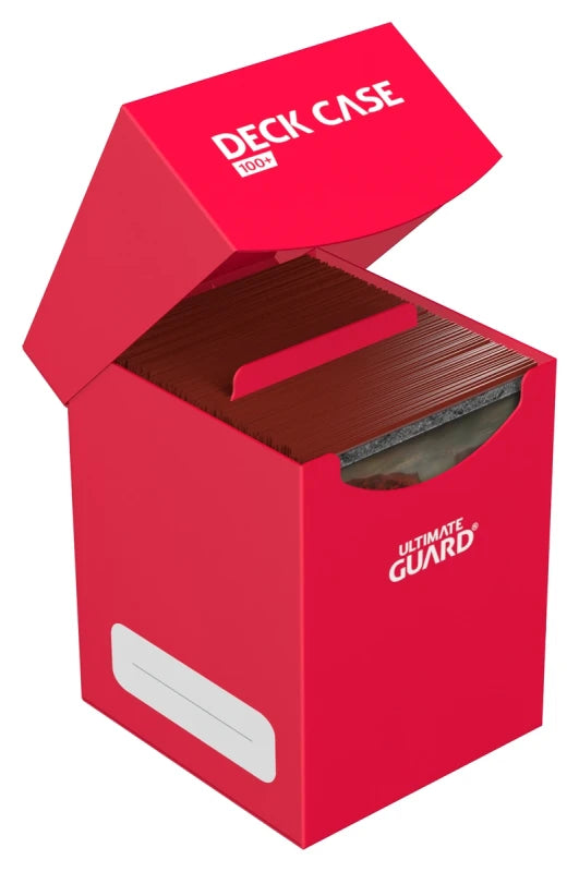 Deck Case Standard Size - Ultimate Guard - Red (100+)
