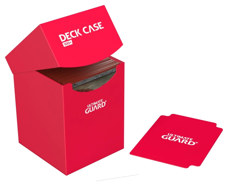 Deck Case Standard Size - Ultimate Guard - Red (100+)