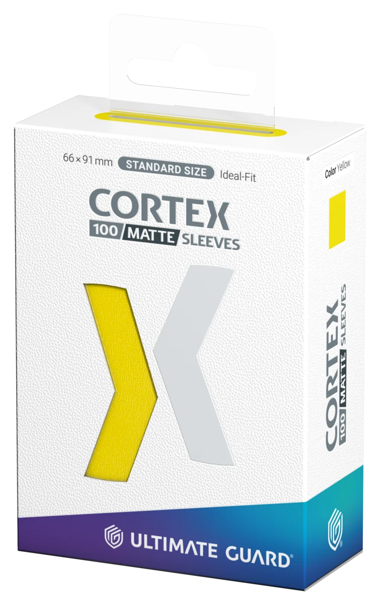 Mica Cortex Standard Matte - Ultimate Guard - Yellow 100 ct
