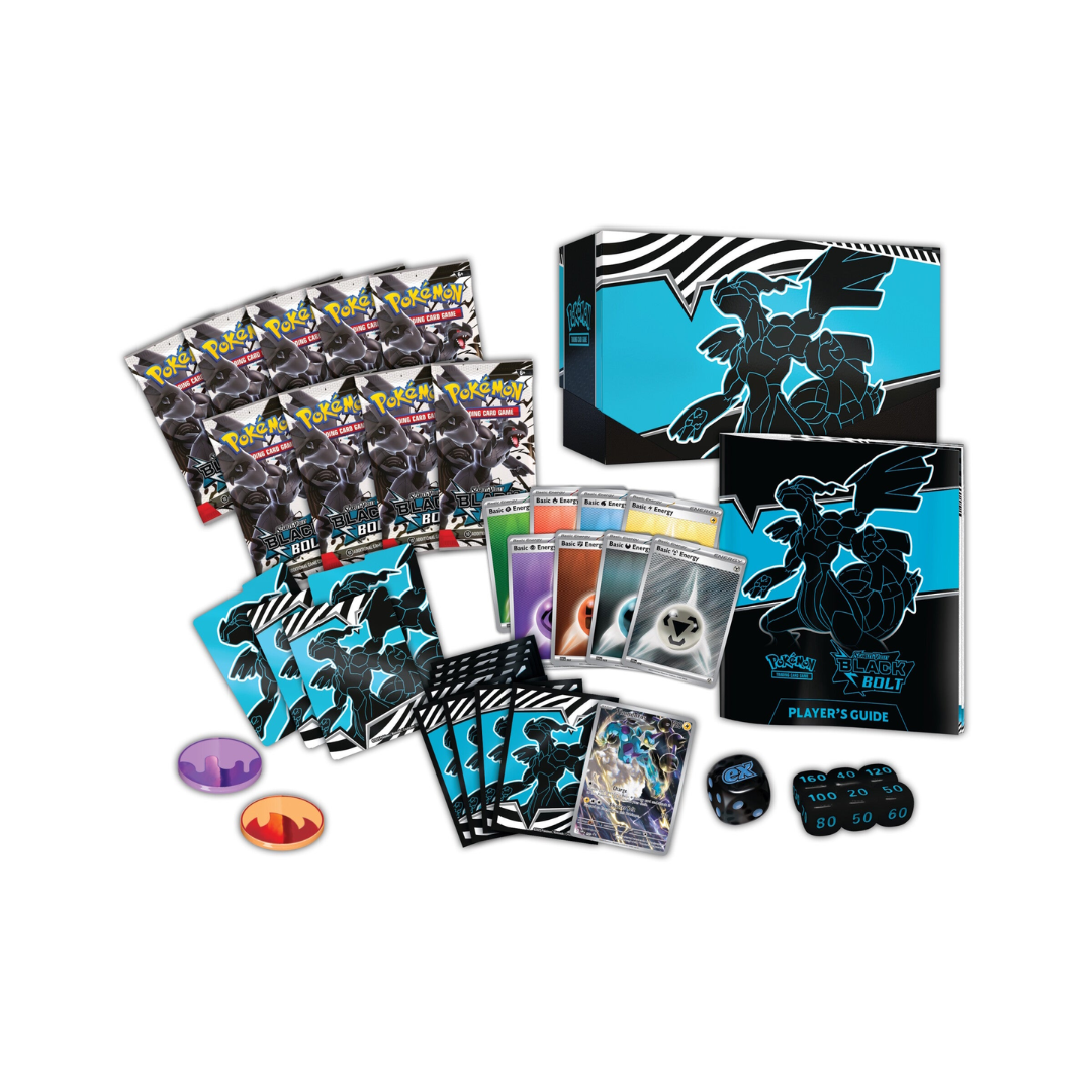 Pokémon TCG: Unova BLACK BOLT - Elite Trainer Box (Español)