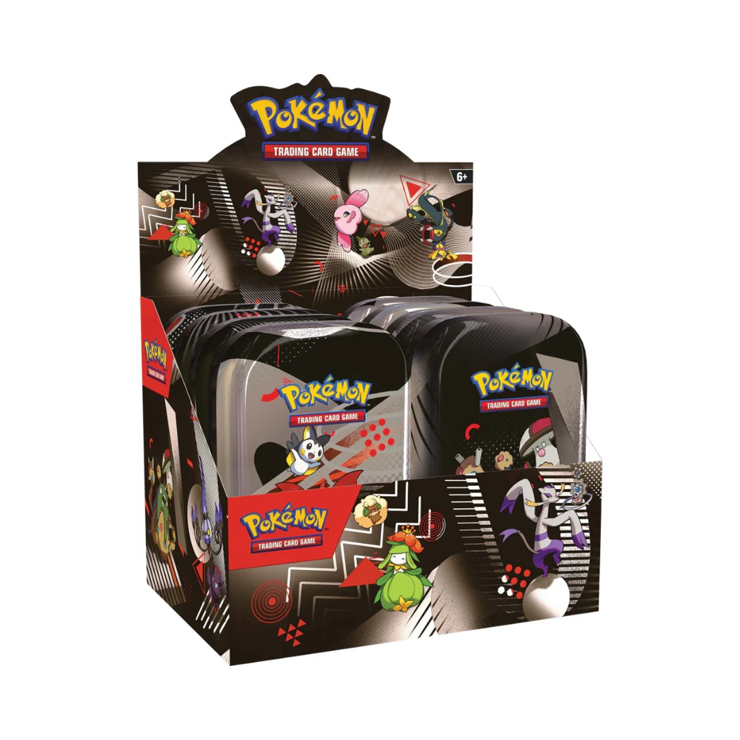 Pokémon TCG: Unova Black Bolt & White Flare - Mini tin Display Box