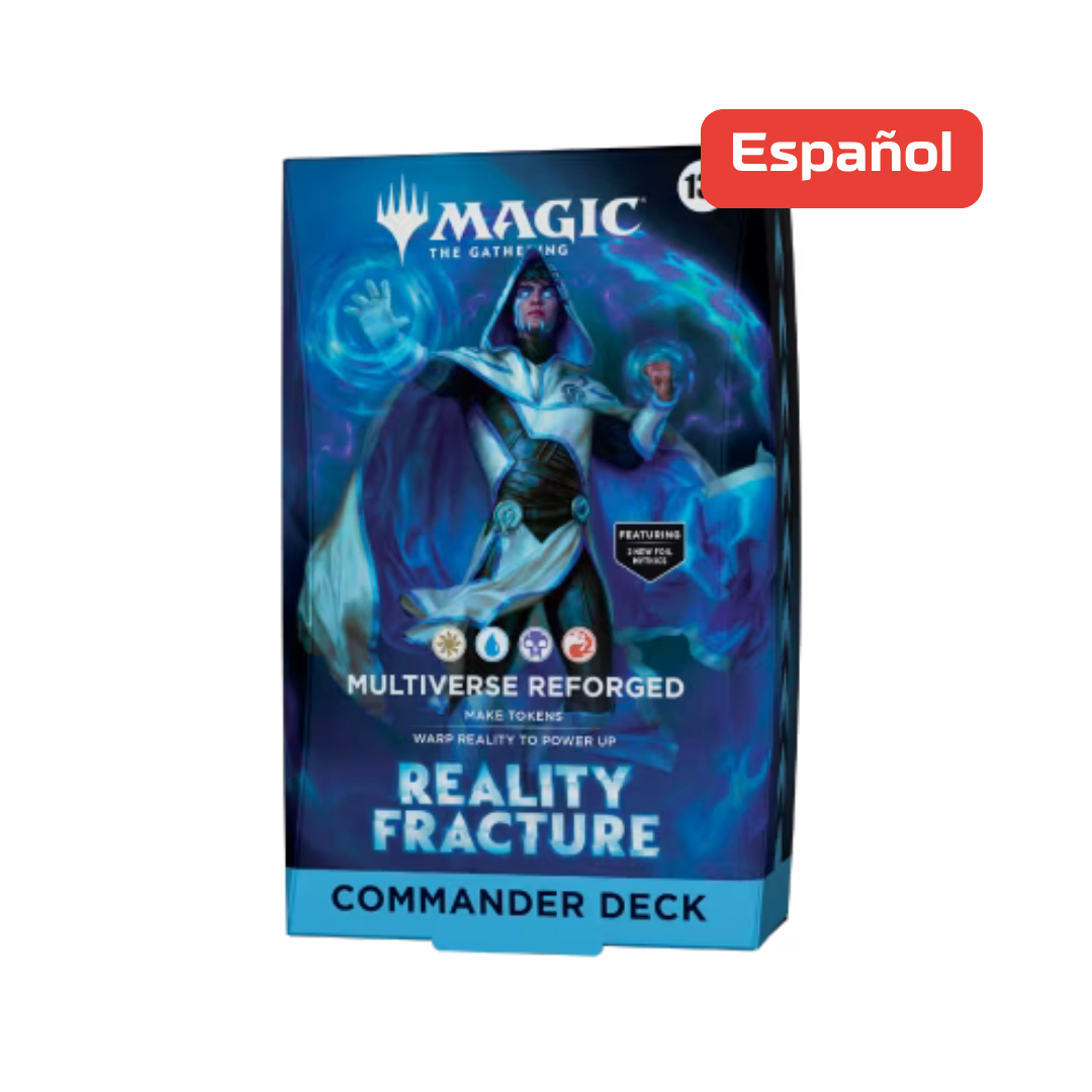 (PREVENTA) Magic The Gathering:  Reality Fracture - Commander Deck - Español (LEER DESCRIPCIÓN)