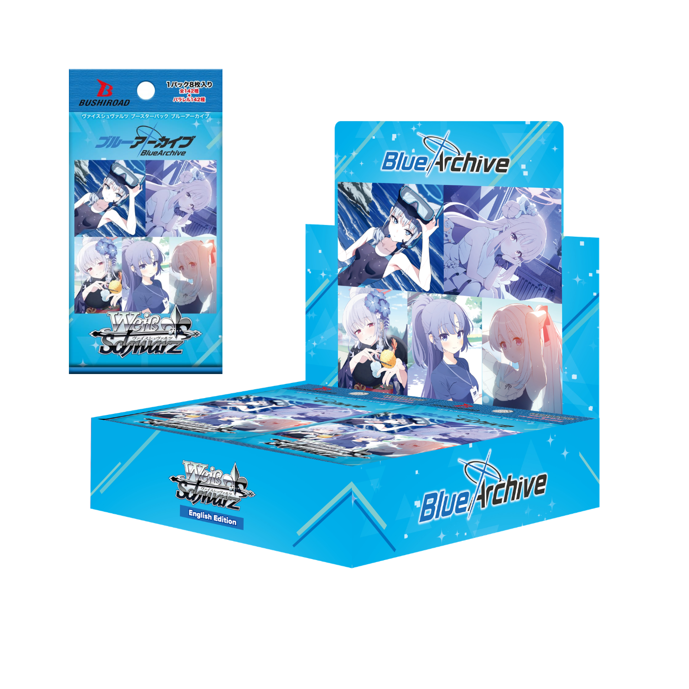 Weiss Schwarz - Blue Archive The Animation - Booster Display