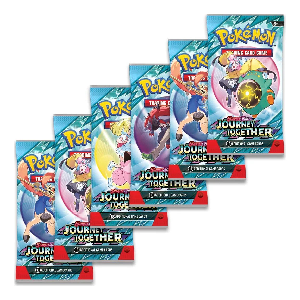 Pokemon Tcg Booster Bundle - Journey Together - Ingles Journey Together Inglés