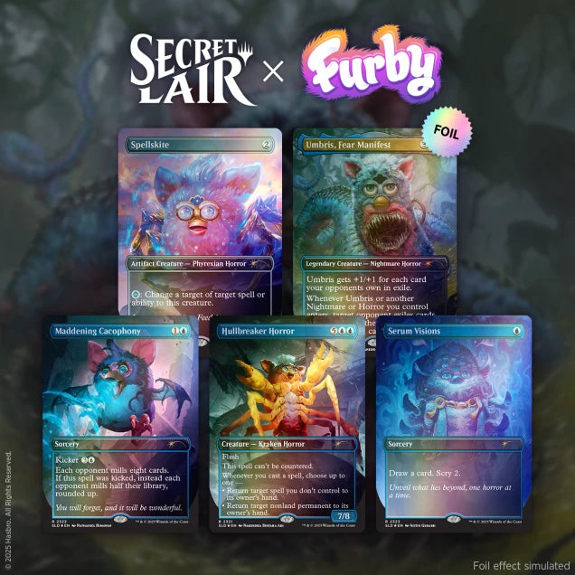 (VENTA ANTICIPADA) MTG Secret Lair x Furby: The Oddbodies [Foil] (LEER DESCRIPCION)