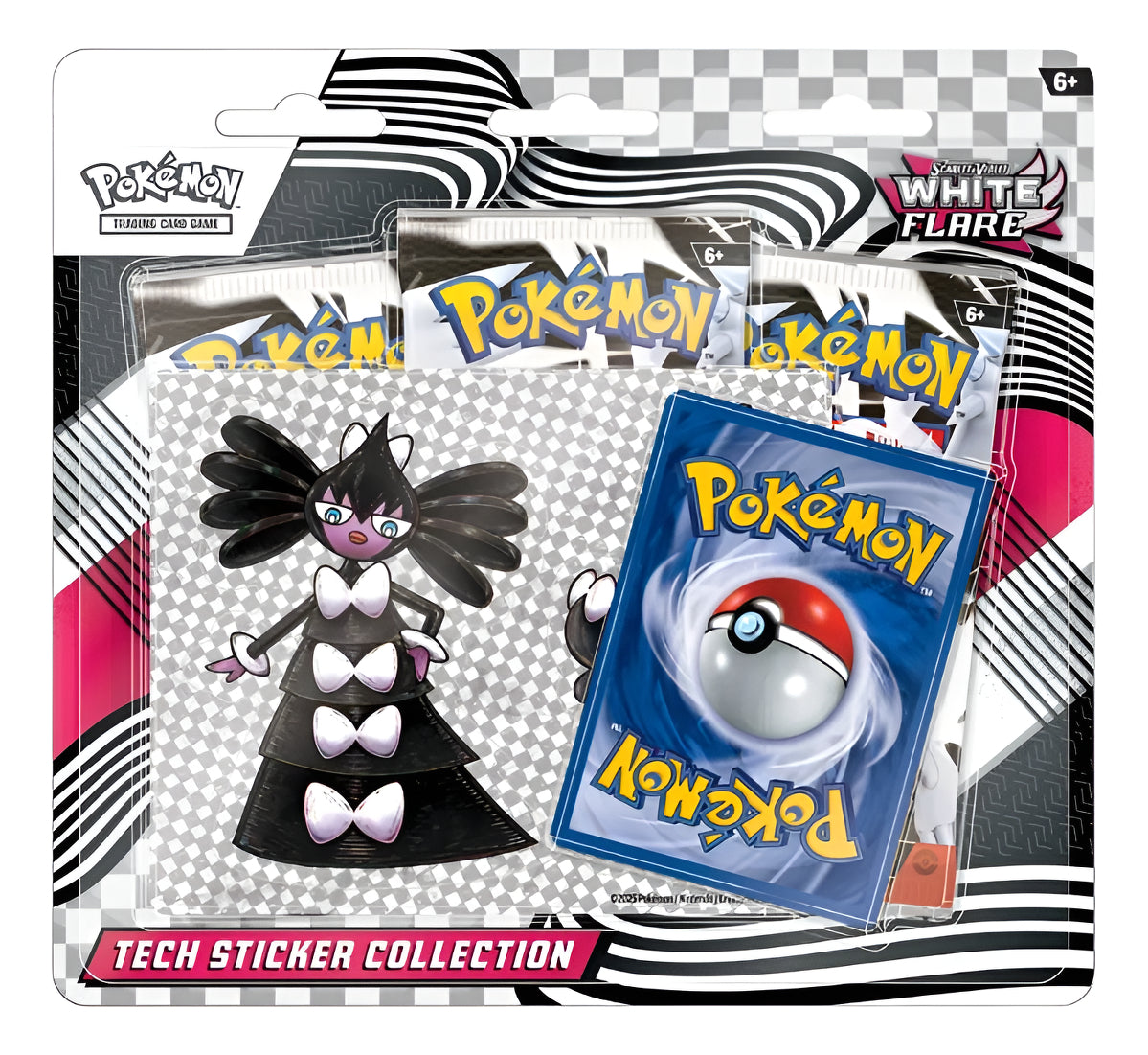 Pokémon Tcg: Unova White Flare - Tech Sticker - Ingles
