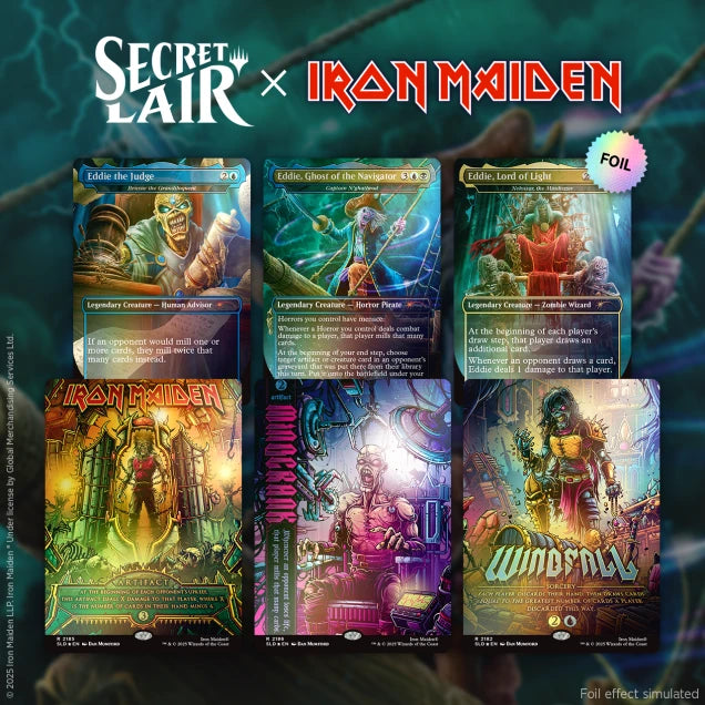 (VENTA ANTICIPADA) MTG Secret Lair x Iron Maiden: Eddie Unchained [Foil] (LEER DESCRIPCION)