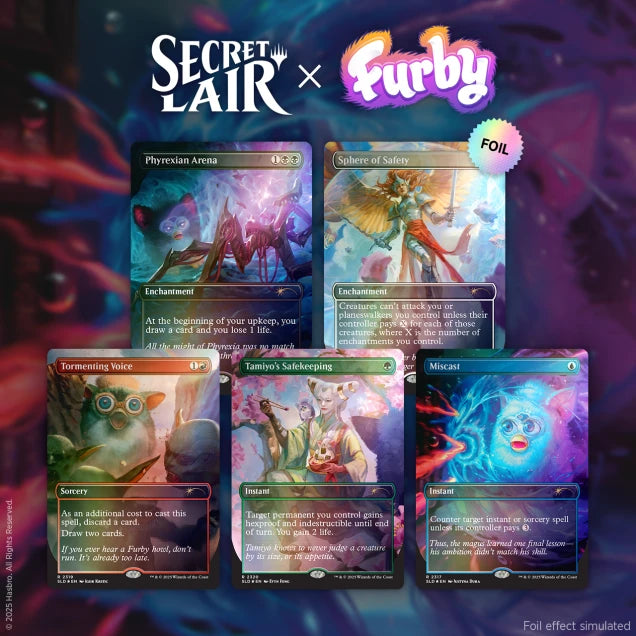 (VENTA ANTICIPADA) MTG Secret Lair x Furby: Furbys: The Gathering [Foil] (LEER DESCRIPCION)