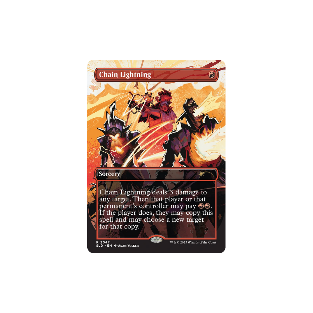 MTG Secret Lair EVERYTHING IS ON FIRE magic tcg