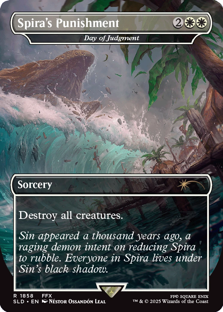 MTG: Final Fantasy - Secret Lair - Game Over Foil