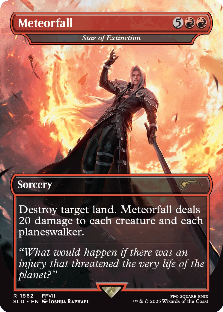 MTG: Final Fantasy - Secret Lair - Game Over
