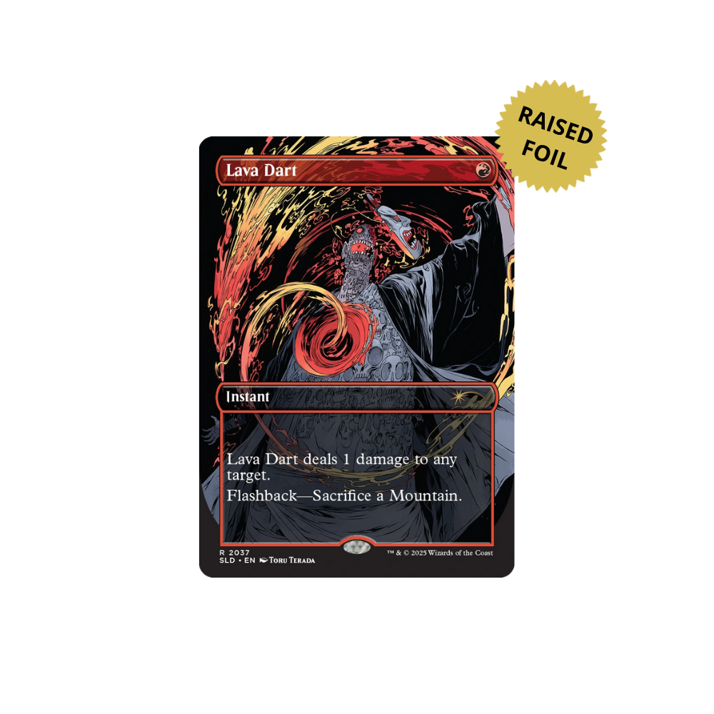 MTG Secret Lair vroooOOOMMMMMM! Raised Foil magic tcg