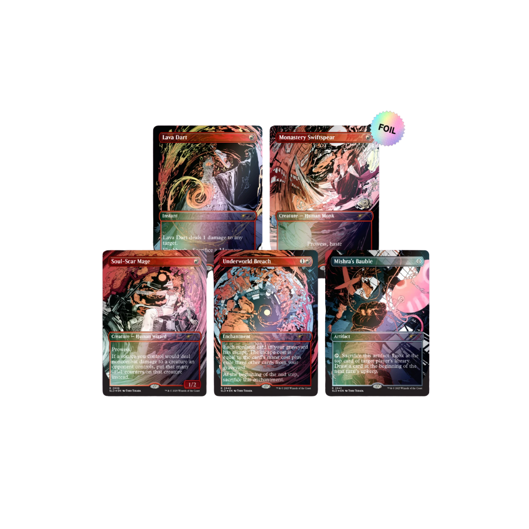 MTG Secret Lair vroooOOOMMMMMM! Foil magic tcg