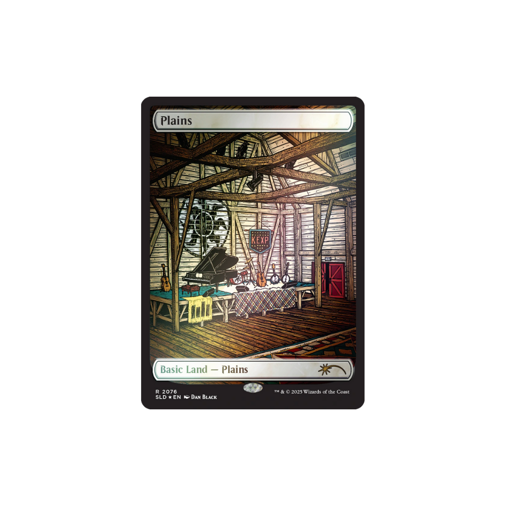 MTG Secret Lair KEXP Where the Music Matters Foil magic tcg