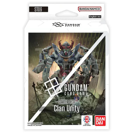(VENTA ANTICIPADA) TCG Gundam - Starter Deck 06 - Clan Unity [ST06] (LEER DESCRIPCION)