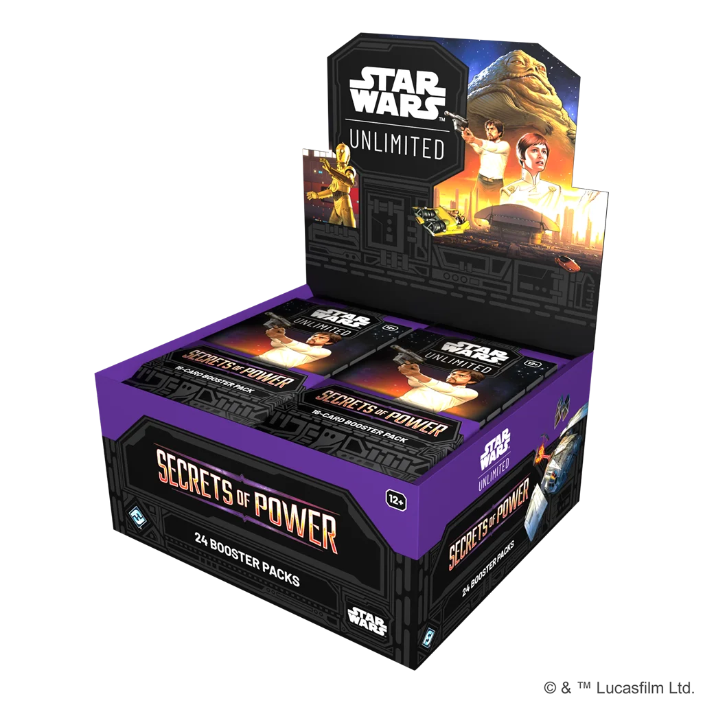 (VENTA ANTICIPADA) Star Wars Unlimited - Secrets Of The Power - Booster Display c/24 packs (Copia)