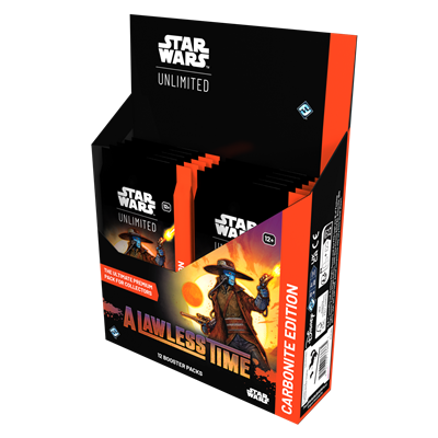 (VENTA ANTICIPADA) Star Wars Unlimited - A Lawless Time - CARBONITE Booster Display c/12 packs