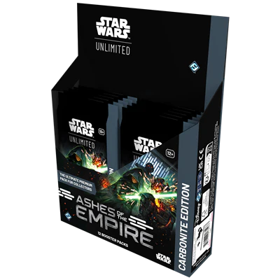 (APARTADO) Star Wars Unlimited - Ashes of the Empire - Carbonite Booster Display c/12 packs