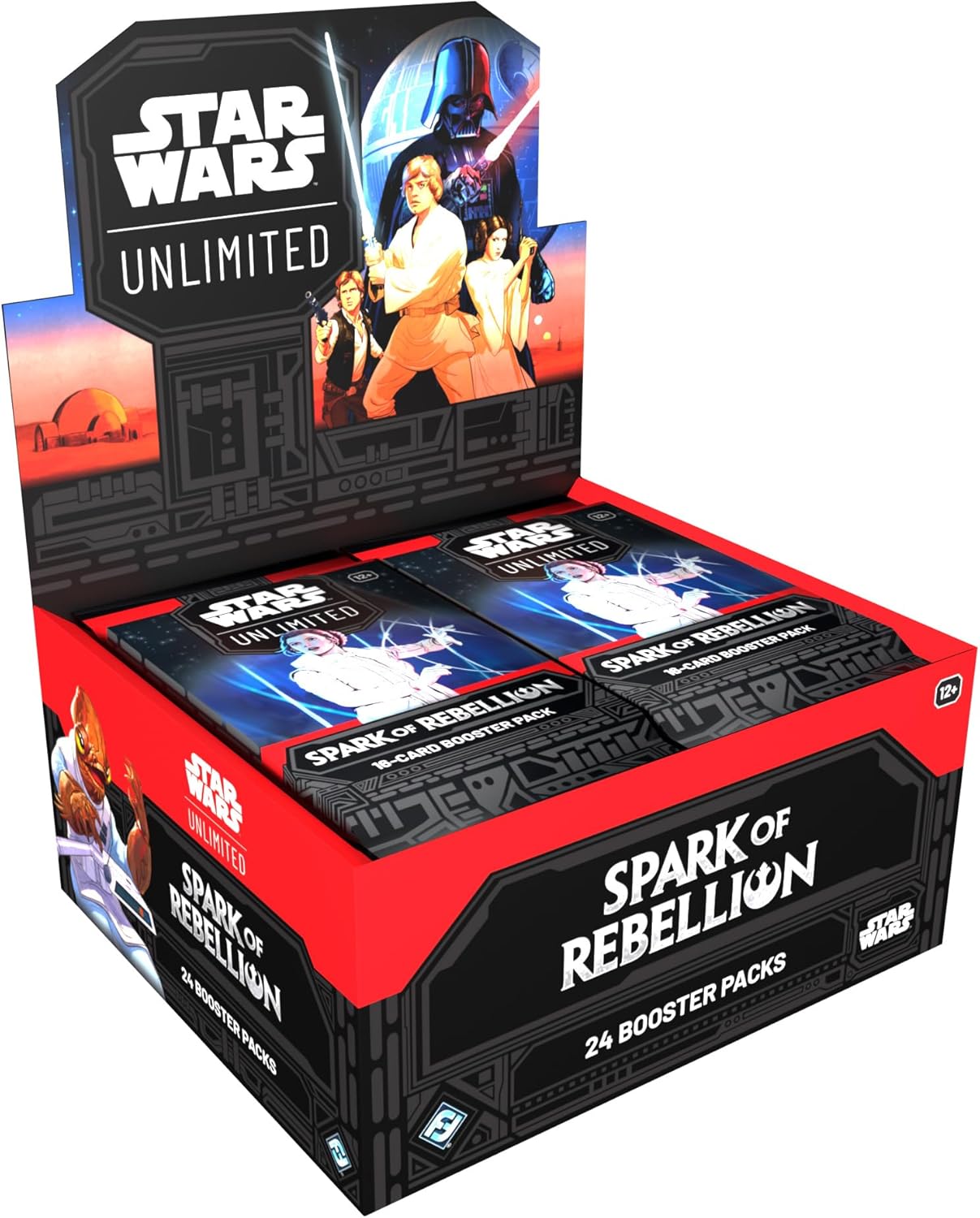 Star Wars Unlimited - Spark of Rebellion - Booster Display c/24 pack